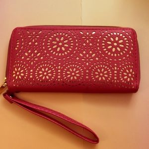 Pink and Gold Wallet